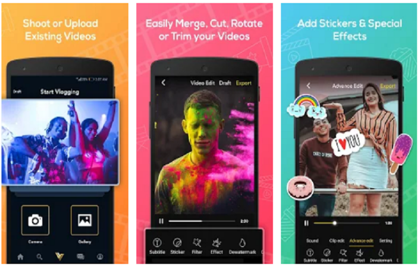 Vloggah: Instant Vlogger – the ultimate app for vlogging. screenshot 1